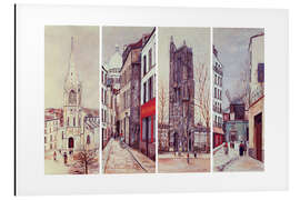 Alubild Ansichten von Montmartre