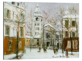 Alubild Rue du Mont-Cenis, à Montmartre