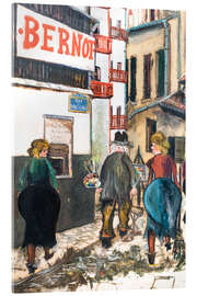 Acrylglasbild La Maison Bernot, 1924 - Maurice Utrillo