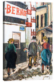 Lærredsbillede La Maison Bernot, 1924