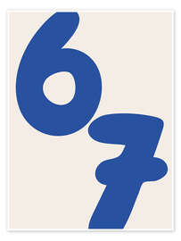 Wandbild 67 - Six Seven