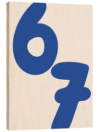 Holzbild 67 - Six Seven