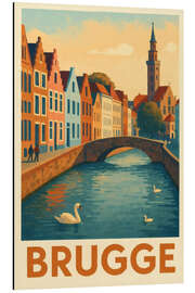 Alubild Brugge Reisekunst