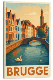 Leinwandbild Brugge Reisekunst
