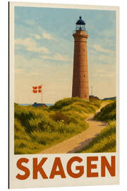 Alubild Skagen - Dänemark