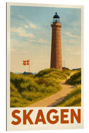 Quadro em plexi-alumínio Skagen - Denmark - Sabine Wagner