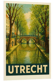 Hartschaumbild Utrecht Reisekunst