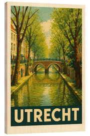 Holzbild Utrecht Reisekunst
