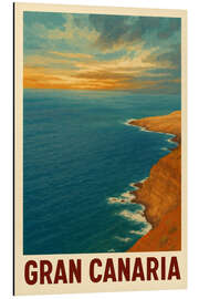 Alubild Gran Canaria Reisekunst