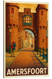 Aluminium print Amersfoort Travel Art