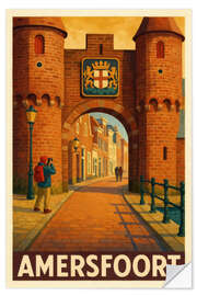 Wandsticker Amersfoort Reisekunst