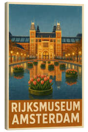 Leinwandbild Rijksmuseum Amsterdam Reisekunst - Sabine Wagner