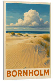 Aluminium print Bornholm, Denmark Travel Art - Sabine Wagner