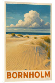 Quadro em plexi-alumínio Bornholm, Denmark Travel Art - Sabine Wagner