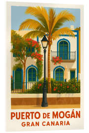 Acrylglasbild Puerto de Mogán, Gran Canaria - Sabine Wagner