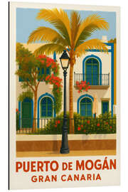 Aluminium print Puerto de Mogán, Gran Canaria - Sabine Wagner