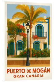 Quadro em plexi-alumínio Puerto de Mogán, Gran Canaria - Sabine Wagner