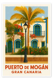 Wandbild Puerto de Mogán, Gran Canaria - Sabine Wagner