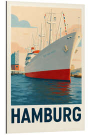 Alubild Hamburg, Cap San Diego - Sabine Wagner