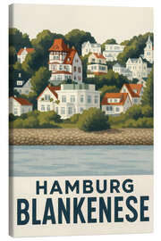 Leinwandbild Hamburg, Blankenese Reisekunst