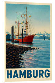 Gallery Print Hamburg, Neumühlen Reisekunst