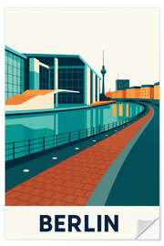 Wandsticker Berlin, Spree Reisekunst