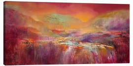 Leinwandbild Lebendiges Hochland - Annette Schmucker