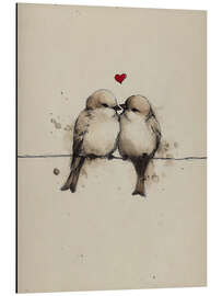 Alubild Spatzenliebe - Olga Telnova