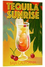 Acrylglasbild Tequila Sunrise, Baja California - Marco Marella