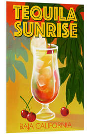 Hartschaumbild Tequila Sunrise, Baja California - Marco Marella