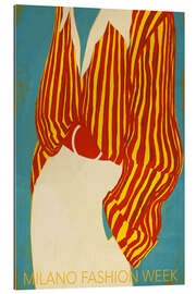 Quadro em plexi-alumínio Milano Fashion Week Italy Lifestyle - Marco Marella