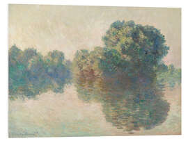 Hartschaumbild Die Seine bei Giverny