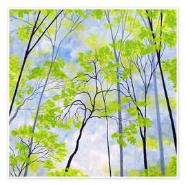 Wandbild Codys Wald - Herb Dickinson