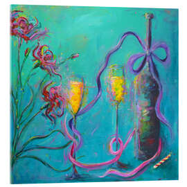 Acrylglasbild Geburtstagsfeier