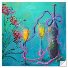 Wandsticker Geburtstagsfeier