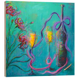 Holzbild Geburtstagsfeier - Dawn Underwood