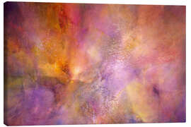 Leinwandbild Hymne an die Violette Stunde - Annette Schmucker