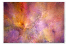 Wandbild Hymne an die Violette Stunde - Annette Schmucker