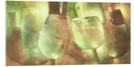 Acrylglasbild Echos der Emerald Party - Annette Schmucker