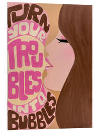 Galleritryk Turn Your Troubles Into Bubbles - Mandy Reinmuth