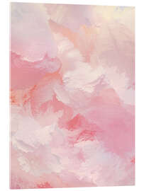 Tableau en verre acrylique Cotton-soft clouds - Ohkimiko