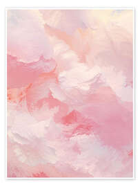 Wandbild Watteweiche Wolken - Ohkimiko