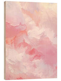 Holzbild Watteweiche Wolken - Ohkimiko