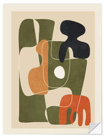 Wandsticker Organische Rhythmen I