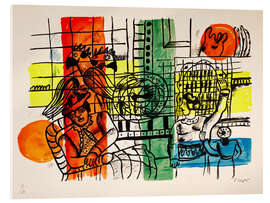 Acrylglasbild Der Vogelhändler - Fernand Léger