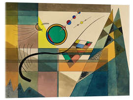 Acrylglasbild Grün, Abstrakt - Wassily Kandinsky