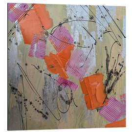 Alubild Farbfluss - Lisa Auer