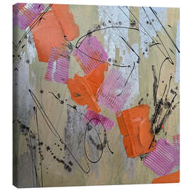 Leinwandbild Farbfluss - Lisa Auer