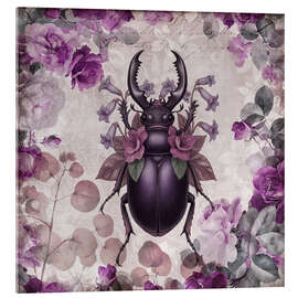 Acrylglasbild Blumenkäfer - Andrea Haase