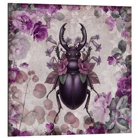 Alubild Blumenkäfer - Andrea Haase